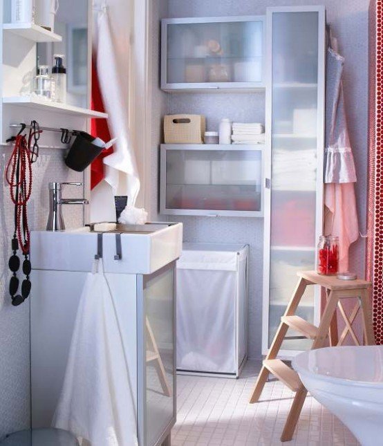 Икеа ванная комната интерьер (62 фото)