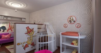 Детская в однокомнатной квартире. Советы дизайнера