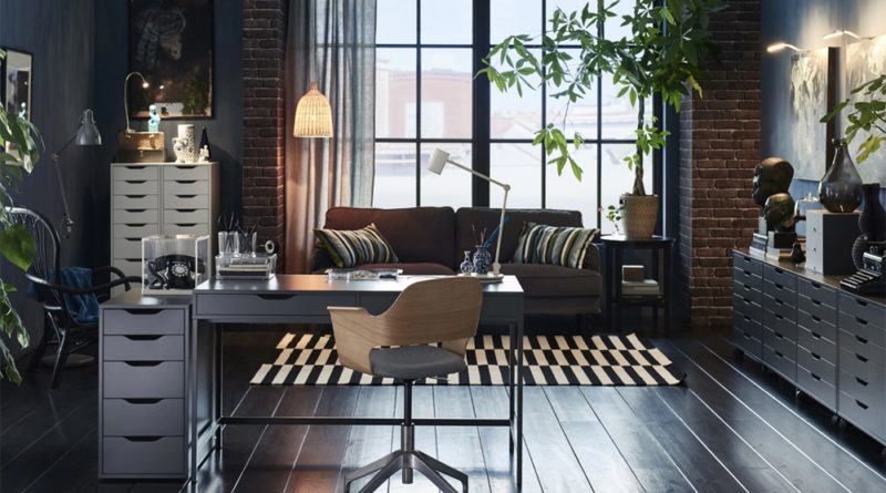 Домашнее рабочее место от Икеа