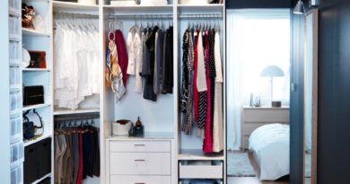 Идеи оформления гардеробной от ИКЕА