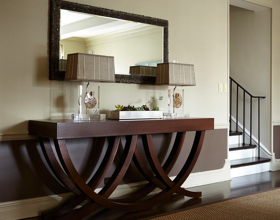 Интерьеры комнат в цветах венге