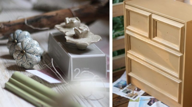 Сделай сам: кантри-тумбочка из комода РАСТ ИКЕА