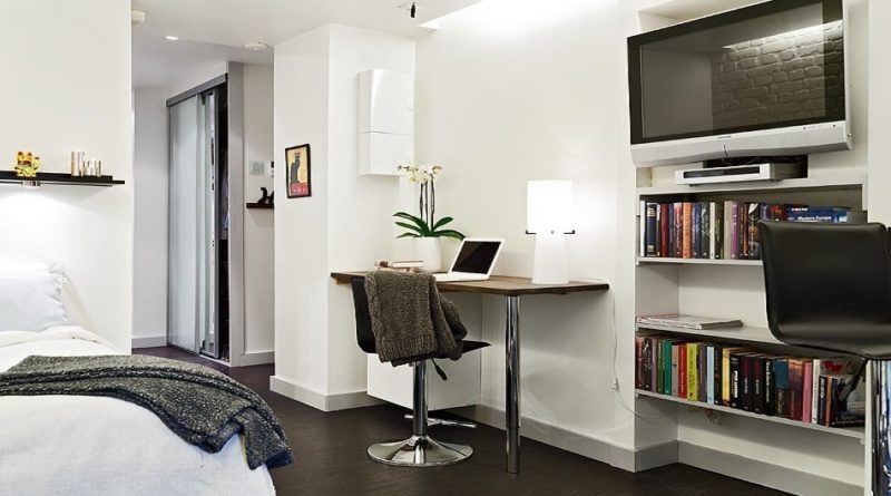 Маленькая квартира 25 кв. метров и её обустройство в скандинавском стиле