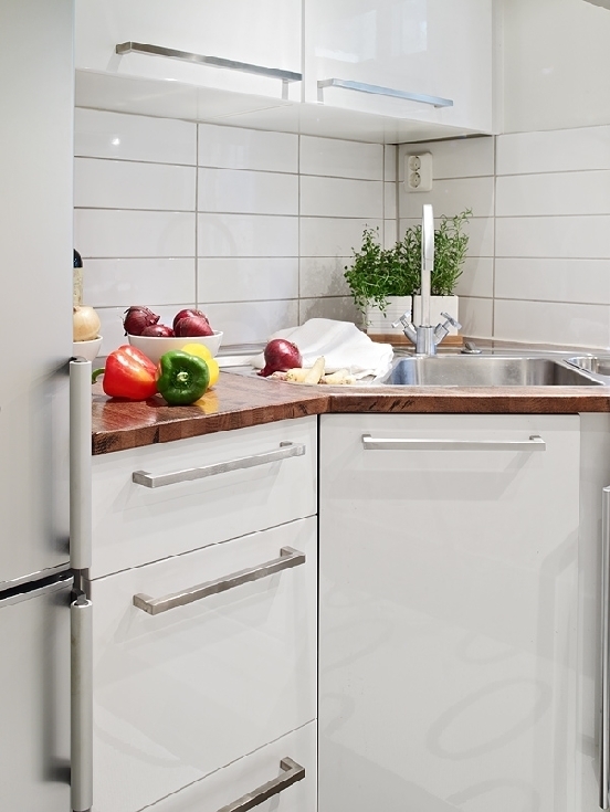 Маленькая квартира 25 кв. метров и её обустройство в скандинавском стиле