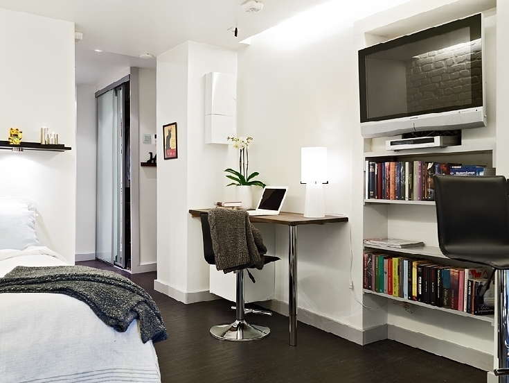 Маленькая квартира 25 кв. метров и её обустройство в скандинавском стиле