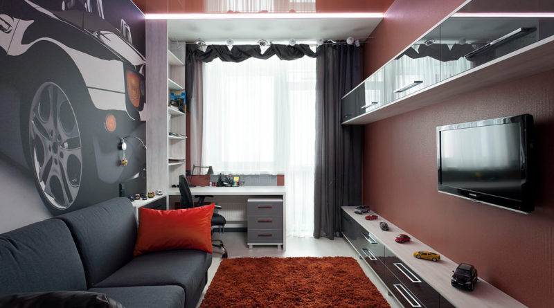 Цвет обоев для детской комнаты. От 12 лет