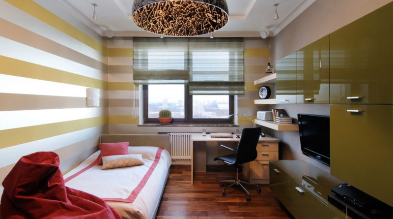 Цвет обоев для детской комнаты. От 12 лет