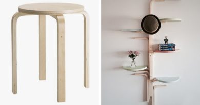 Оригинальная полка из табуретки ФРОСТА. Инструкция, фото, видео