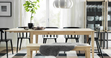 Осеннее застолье за столами ИКЕА