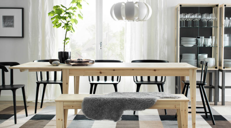 Осеннее застолье за столами ИКЕА