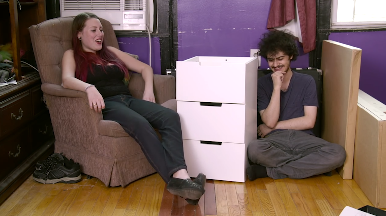 Сборка мебели из IKEA под ЛСД