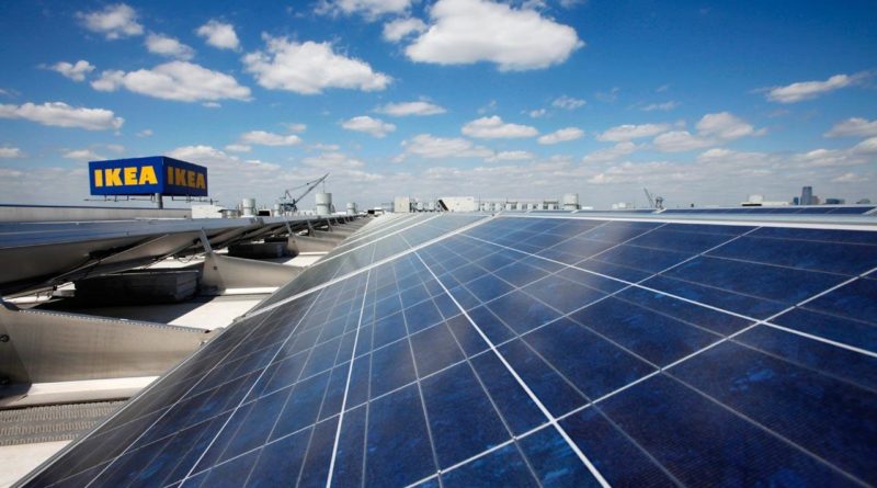 В ИКЕА появились в продаже солнечные панели и домашние аккумуляторы