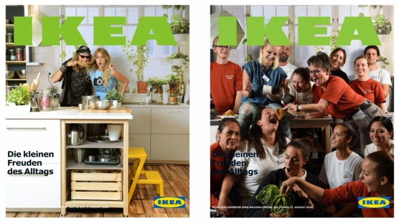 Обложки каталога ИКЕА с 1951 по 2015 год