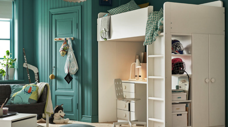 Дизайн и интерьер детской комнаты в стиле ИКЕА