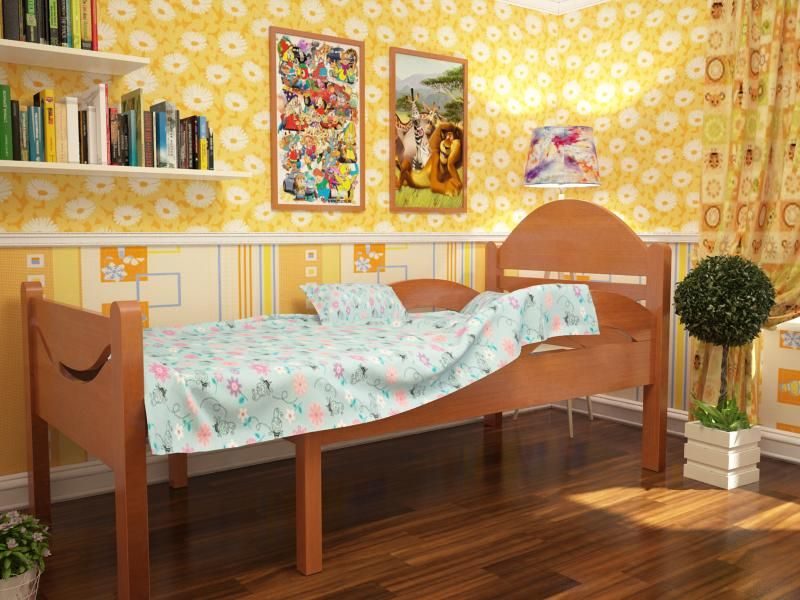 На фото: раздвижная кровать для детей от 3 лет