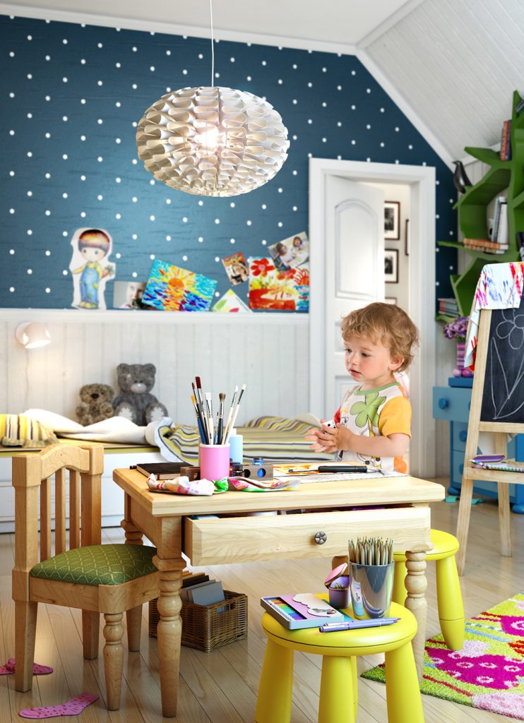 Лучшие фото идеи по оформлению дизайна детской комнаты от ИКЕА