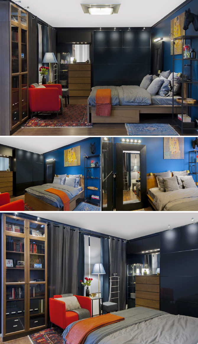 Интерьер спальни в современном стиле