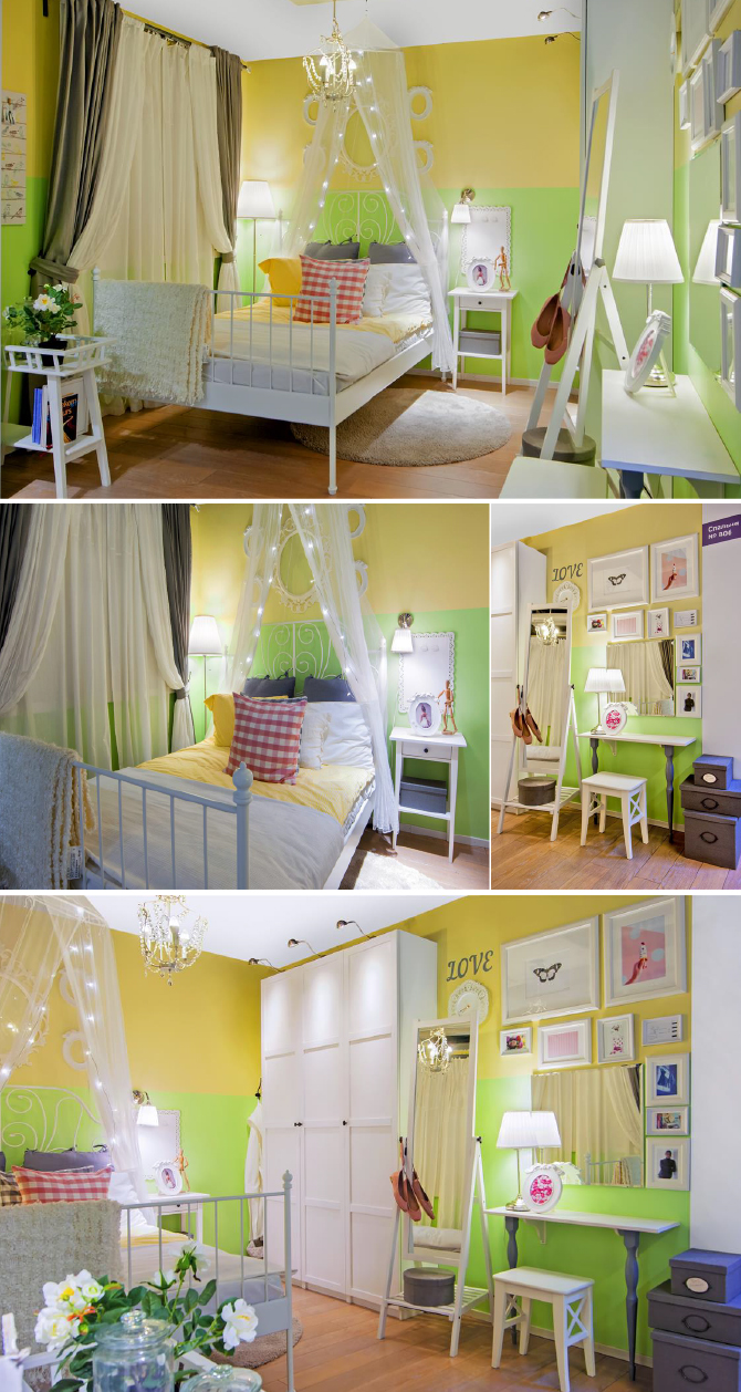 Новый интерьер спальни для девочки