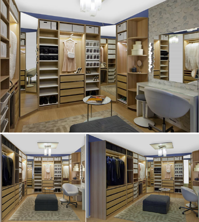 Гардеробная ИКЕА