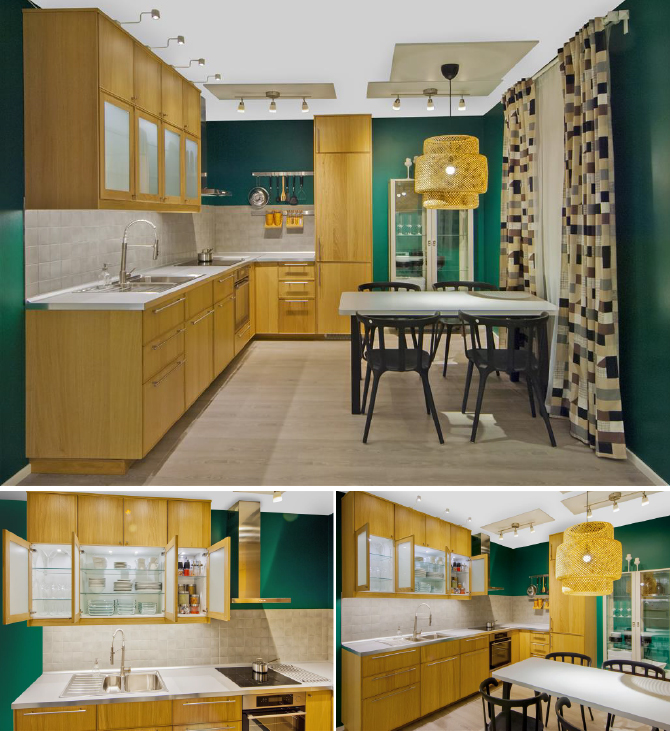 Кухня ИКЕА МЕТОД в новом интерьере