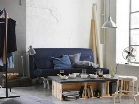 Журнальный столик из винных ящиков