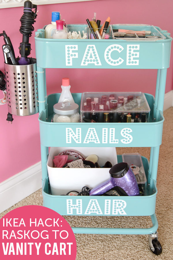 60 умных способов использования тележки ИКЕА РОСКУГ для домашнего хранения