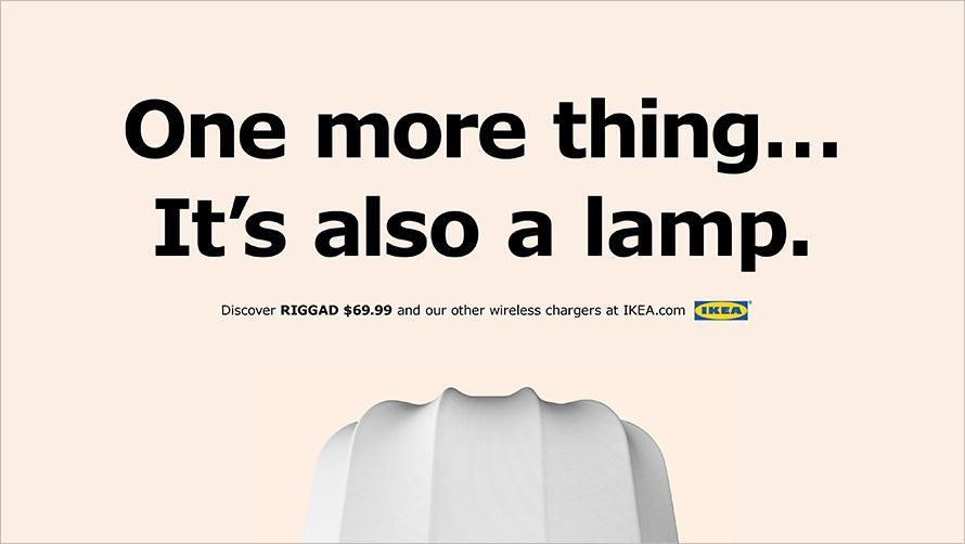 IKEA тролит Apple из-за технологии беспроводной зарядки