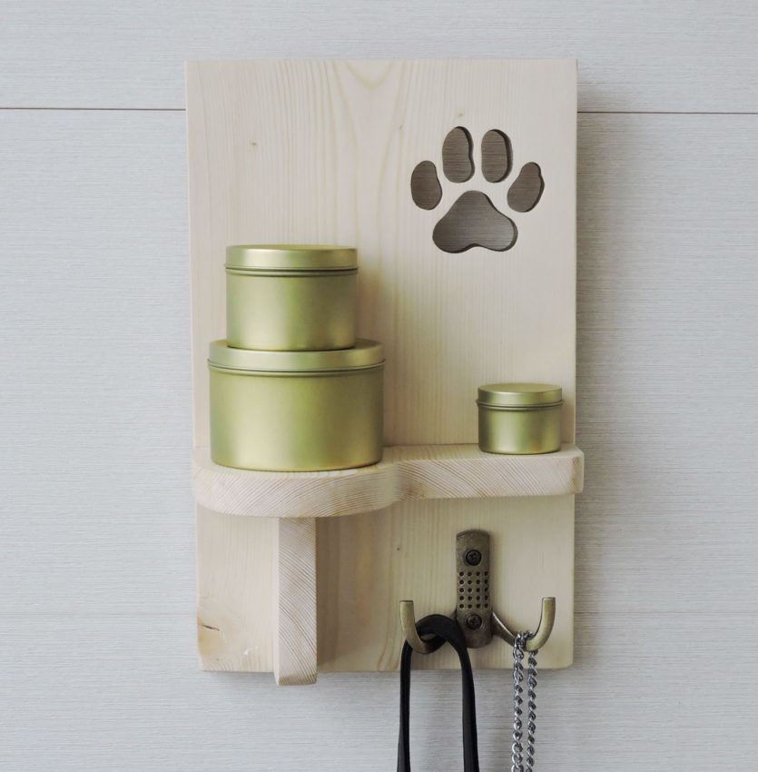 Дизайнерские идеи для полки в прихожую