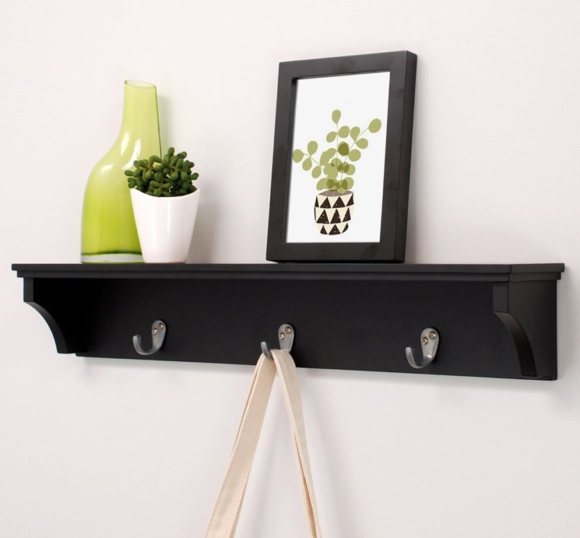Дизайнерские идеи для полки в прихожую