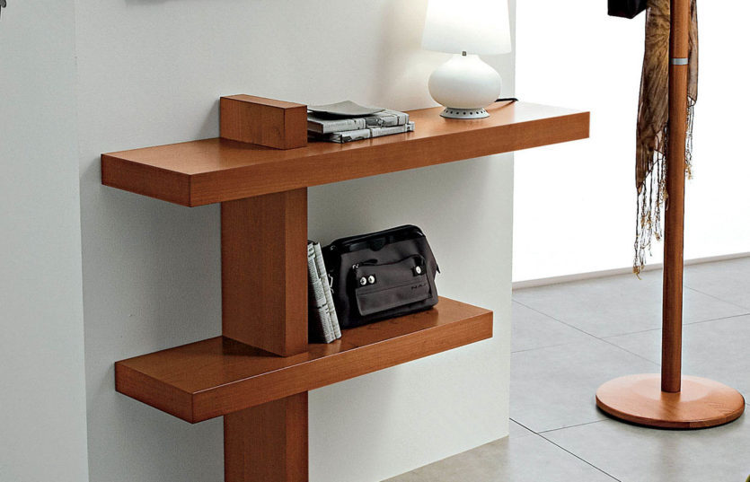 Дизайнерские идеи для полки в прихожую