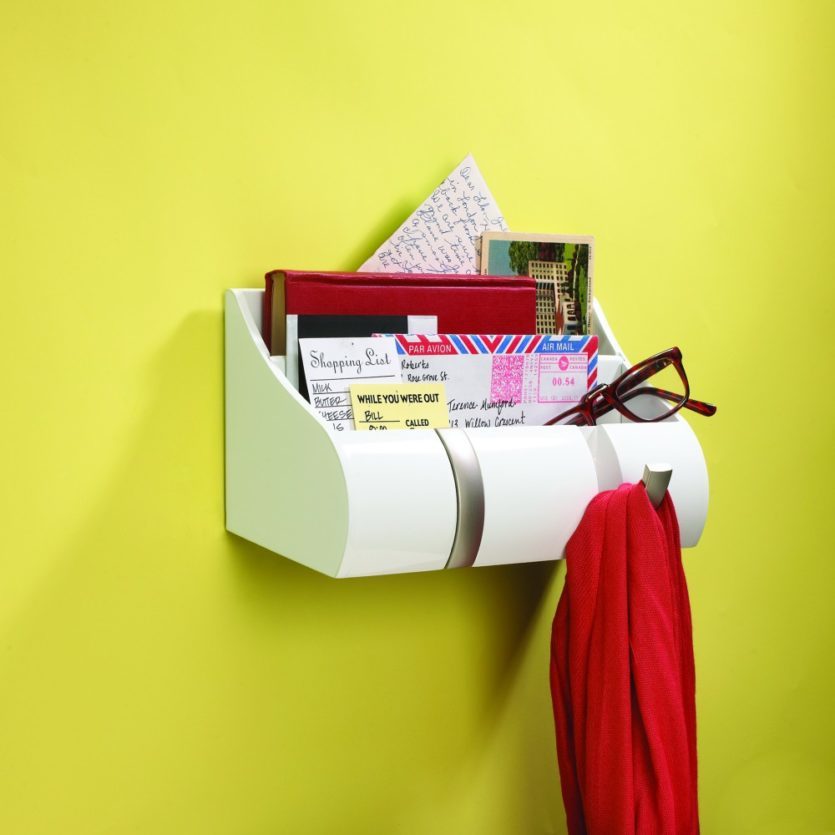 Дизайнерские идеи для полки в прихожую