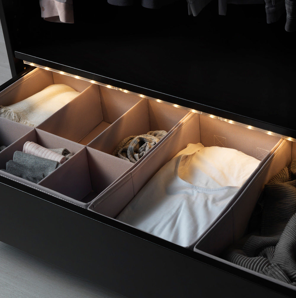 Светодиодные лампы для освещения ящиков и шкафов ИКЕА