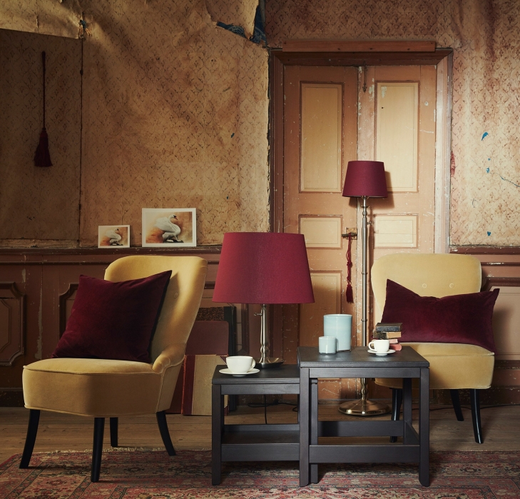 Утопающая в цветах, осенняя коллекция мебели и аксессуаров ИКЕА