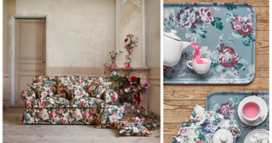 Утопающая в цветах, осенняя коллекция мебели и аксессуаров ИКЕА