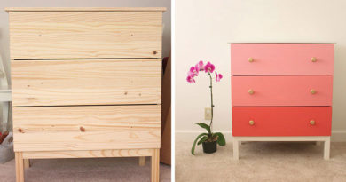 5 потрясающих идей переделки комода РАСТ из ИКЕА