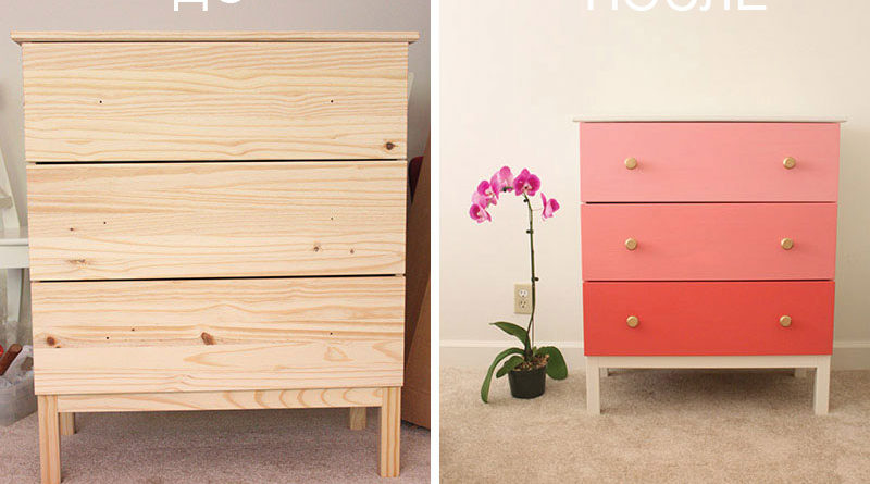 5 потрясающих идей переделки комода РАСТ из ИКЕА