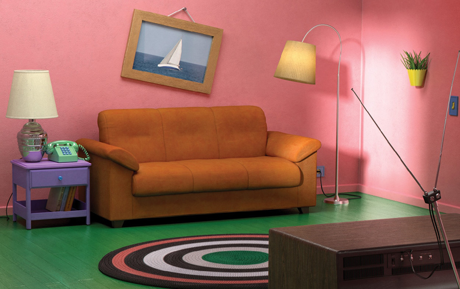 ИКЕА воссоздала интерьеры из сериалов «Симпсоны» и «Друзья»