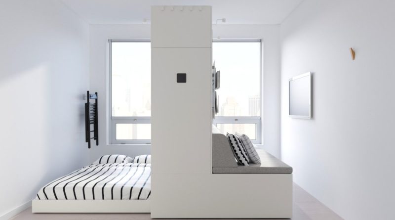 Роботизированная мебель IKEA для очень маленьких квартир