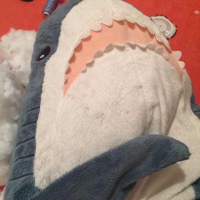 Как постирать акулу из IKEA