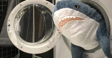 Как постирать акулу из IKEA