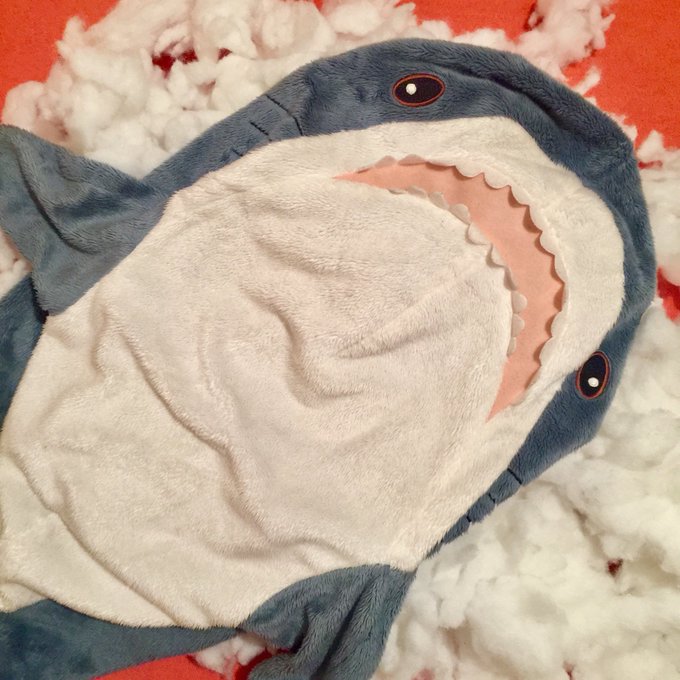 Как постирать акулу из IKEA