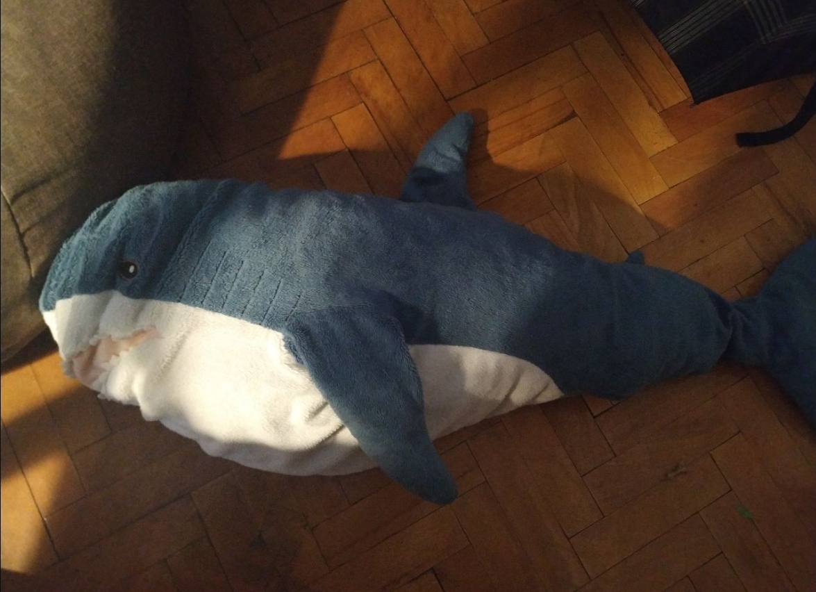 Как постирать акулу из IKEA