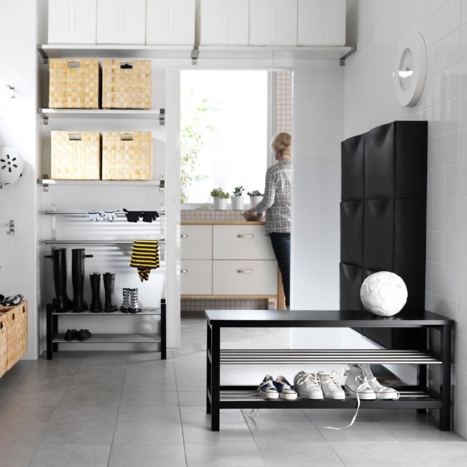 Скамья с полкой для обуви ИКЕА ЧУСИГ - Жизнь в стиле Икеа