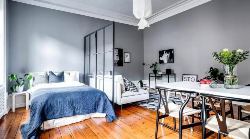 Квартира в скандинавском стиле с мебелью из IKEA