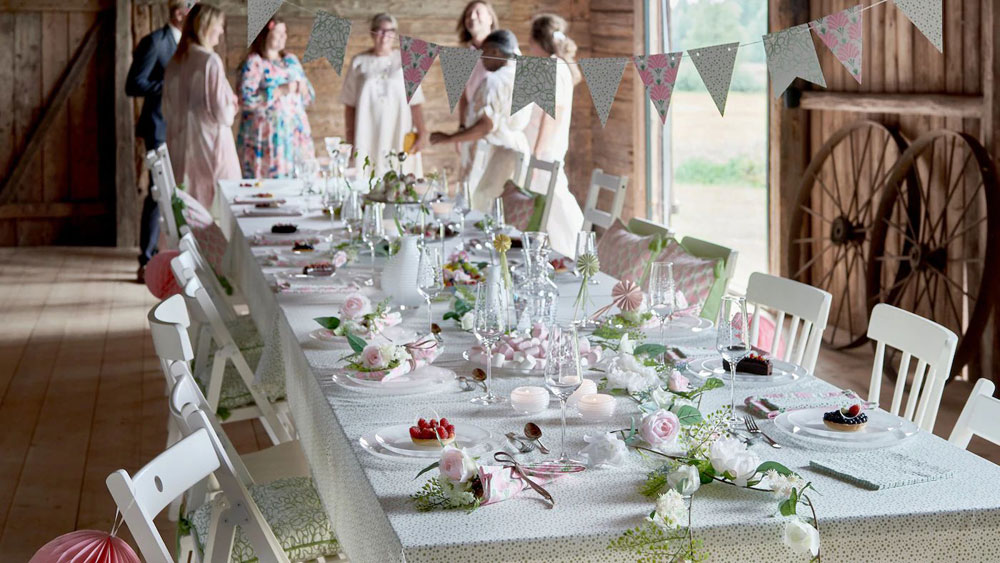 Весенняя коллекция ИКЕА ИНБЬЮДЕН (INBJUDEN) для праздничного стола