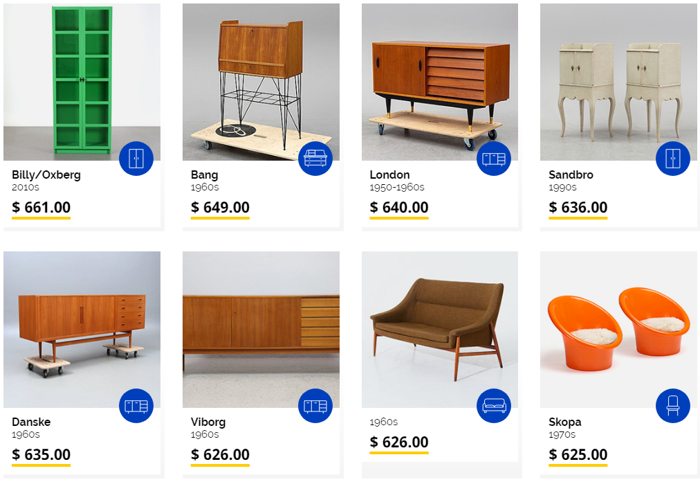 Самая дорогая винтажная мебель ИКЕА