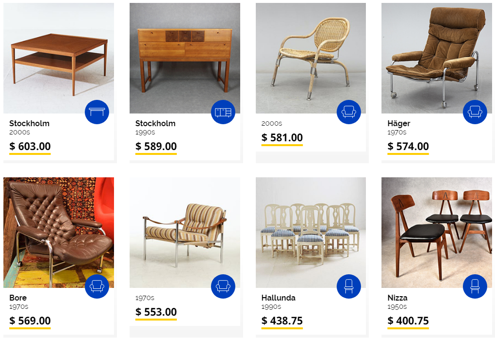 Самая дорогая винтажная мебель ИКЕА