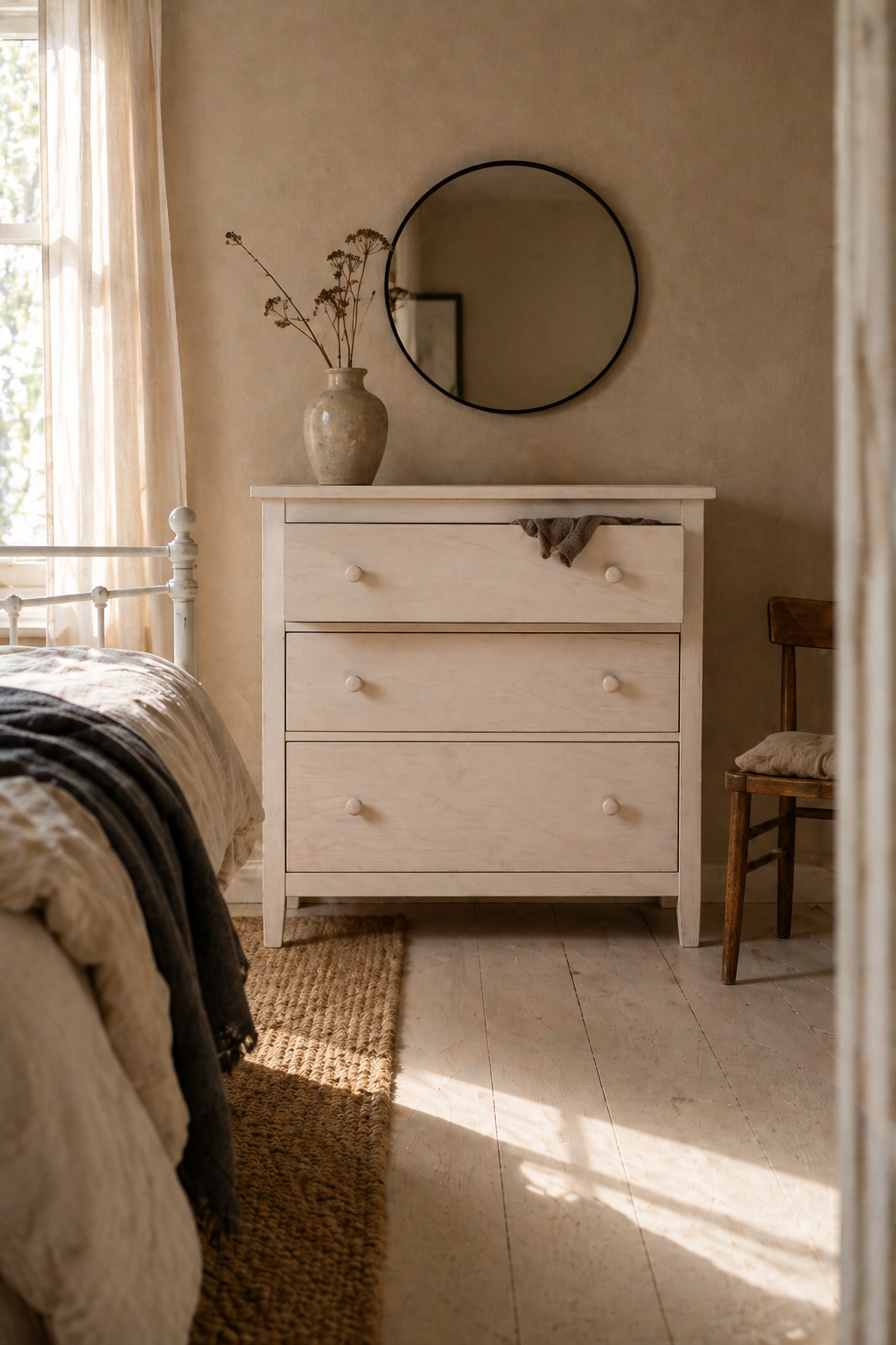 Комод IKEA HEMNES — массив сосны с видимой текстурой дерева