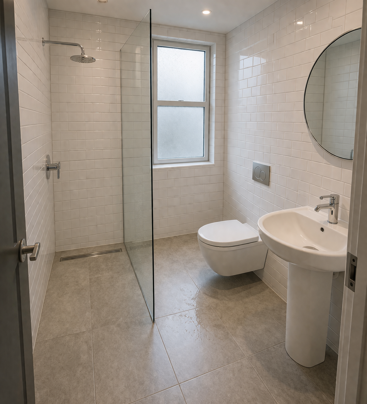 Walk-in душевая без поддона