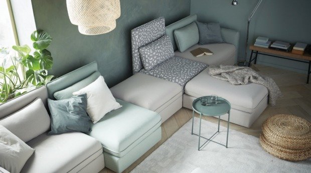 Модульный диван VALLENTUNA